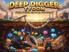 Gêm Deep Digger Tycoon ar-lein