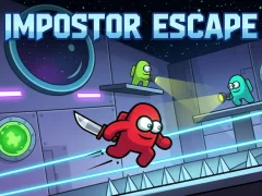 Gêm Impostor among us: Escape from prison ar-lein