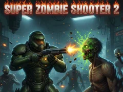 Gêm Super Zombie Shooter 2 ar-lein