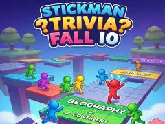 Gêm Stickman Trivia Fall IO ar-lein