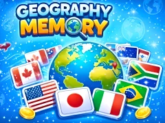 Gêm Geography Memory ar-lein