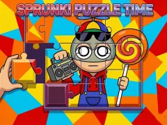 Gêm Sprunki Puzzle Time ar-lein
