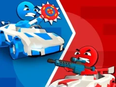 Gêm Stickman battle 1-4 Players ar-lein