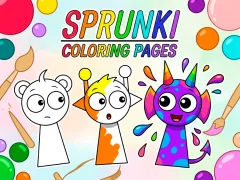 Gêm Sprunki Coloring Pages ar-lein