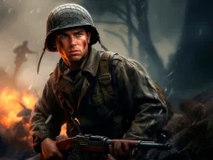 Gêm World War 2 Shooter ar-lein