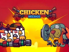 Gêm Chicken Merge ar-lein