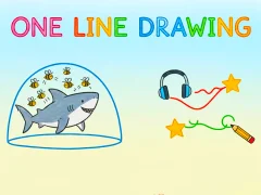 Gêm One Line Drawing ar-lein