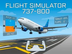 Gêm Flight Simulator 737-800 ar-lein