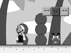 Gêm Super Mario Land Within Scratch ar-lein