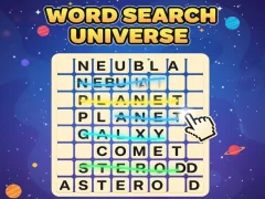 Gêm Word Search: Universe ar-lein