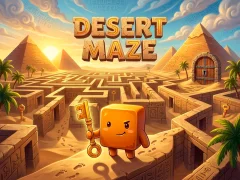 Gêm Desert Maze ar-lein