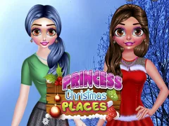 Gêm Princess Christmas Places ar-lein