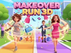 Gêm Makeover Run 3D ar-lein