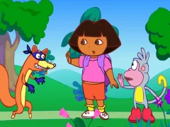 Gêm Dora The explorer  Crocodile Lake ar-lein