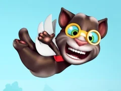 Gêm Flappy Talking Tom ar-lein