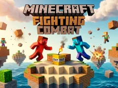 Gêm Minecrafts Fighting Combat ar-lein