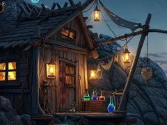 Gêm Hallowed Witch Escape ar-lein