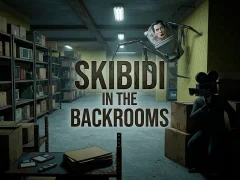 Gêm Skibidi In The Backrooms ar-lein