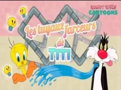 Gêm Looney Tunes Cartoons Les tuyaux farceurs de Titi ar-lein