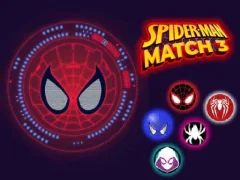 Gêm Spider-man Match 3 ar-lein