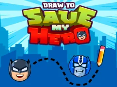 Gêm Draw to Save my Hero ar-lein