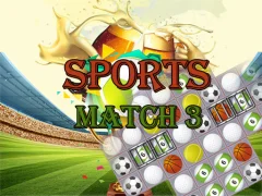 Gêm Sports Match 3 ar-lein