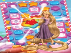 Gêm Play Rapunzel Sweet Matching Game ar-lein