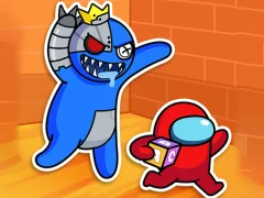 Gêm Rainbow Friends Survival Puzzle ar-lein