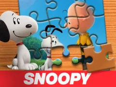 Gêm Snoopy Jigsaw Puzzle ar-lein