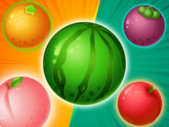Gêm Fruits merge Battle ar-lein