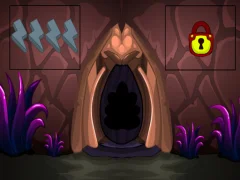 Gêm Brown Cave Escape ar-lein