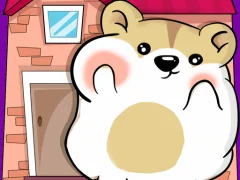Gêm Hamster pet house ar-lein