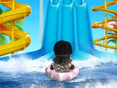 Gêm Uphill Rush Water Park 3D ar-lein