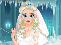 Gêm Ice Queen Wedding Planner ar-lein
