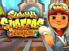 Gêm Subway Surfers Zurich ar-lein