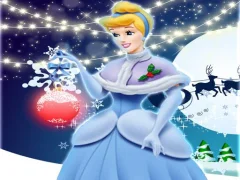 Gêm Cinderella Xmas ar-lein