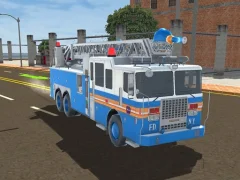 Gêm Fire Truck Driving Simulator 2024 ar-lein