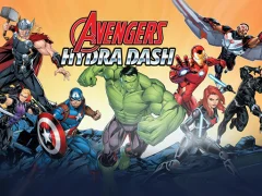 Gêm Superheroes Avengers Hydra Dash ar-lein