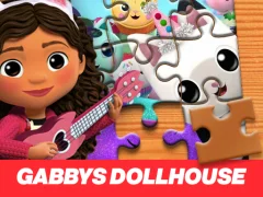 Gêm Gabbys Dollhouse Jigsaw Puzzle ar-lein