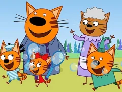 Gêm Cat Family Educational Games ar-lein