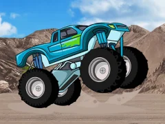 Gêm Monster Truck Wheels 2 ar-lein