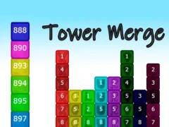 Gêm Tower Merge ar-lein