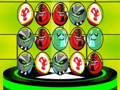 Gêm Ben 10 Match 3 Aliens ar-lein