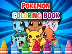 Gêm Pokemon Coloring Book ar-lein