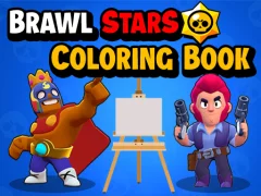 Gêm Brawl Stars Coloring Books ar-lein