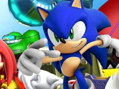 Gêm Sonic Memory ar-lein
