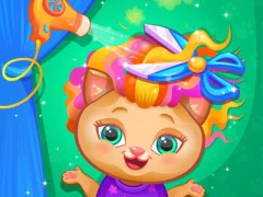 Gêm Pets Hair Salon ar-lein