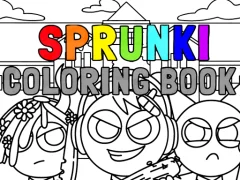 Gêm Sprunki Coloring Book ar-lein