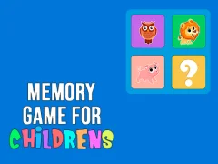 Gêm Memory Game for Childrens ar-lein