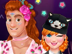 Gêm Couples Outfit Change Challenge ar-lein